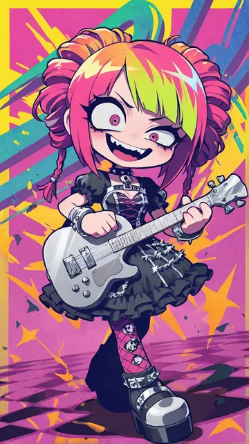 煽るGuitarist