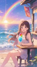 海辺のかき氷屋さん·チャレンジ の投稿作品