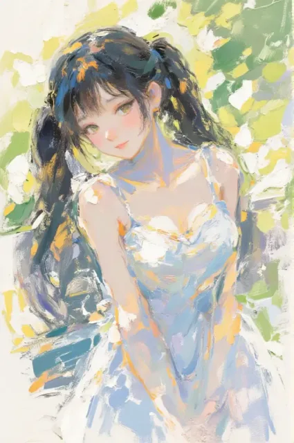 白ワンピ