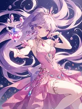 画像生成チャレンジ·宝石少女 の投稿作品