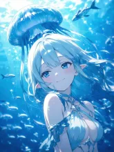 クラゲ娘·ゆらめく深海の秘密 の投稿作品