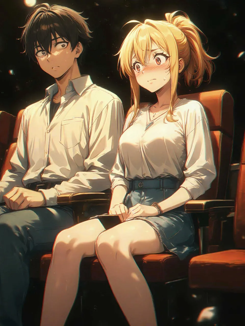 「う〜！緊張する〜❣️」