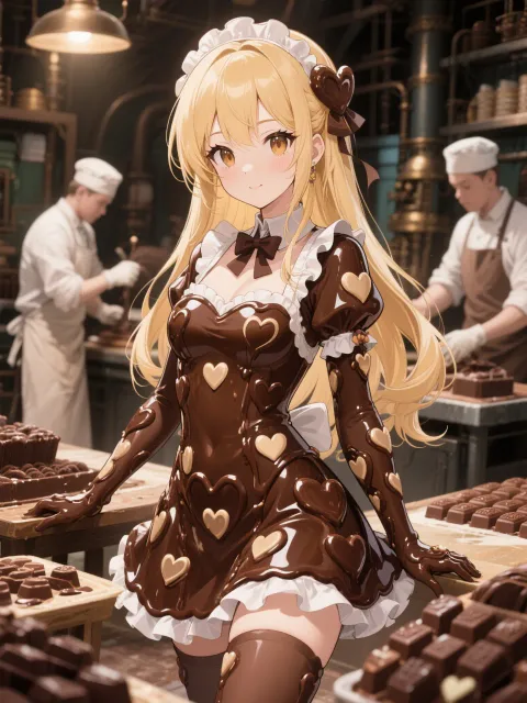 チョコレート工場の秘密、チョコ作り