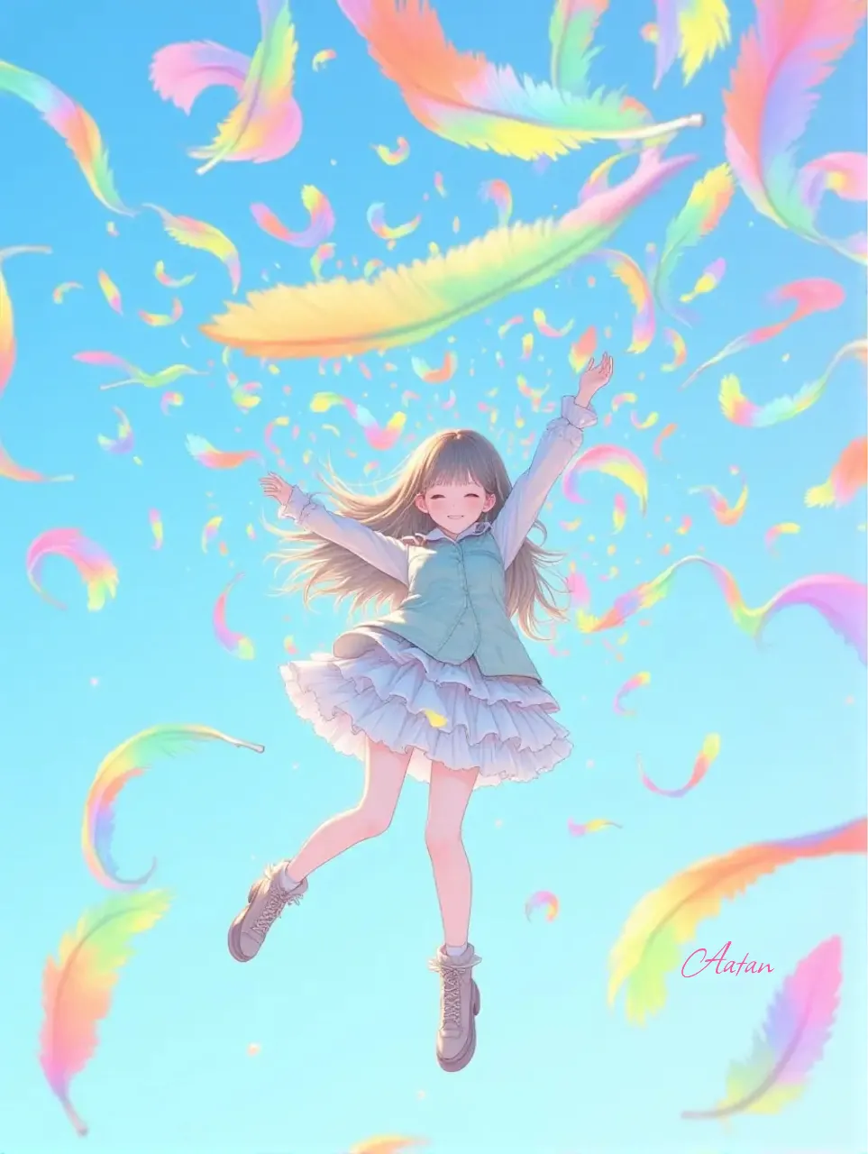 ふわり — 亜婭TANさんのAIイラスト