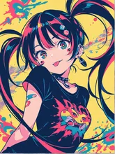 小悪魔のツインテール。