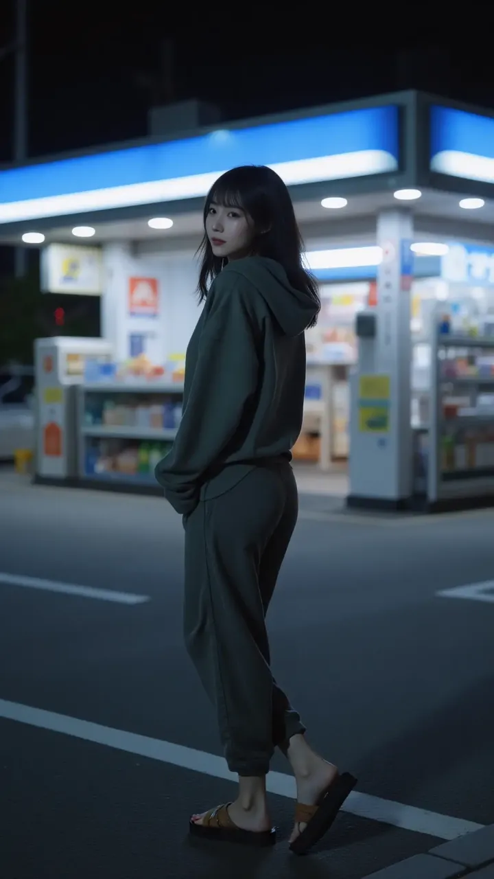 夜型の彼女