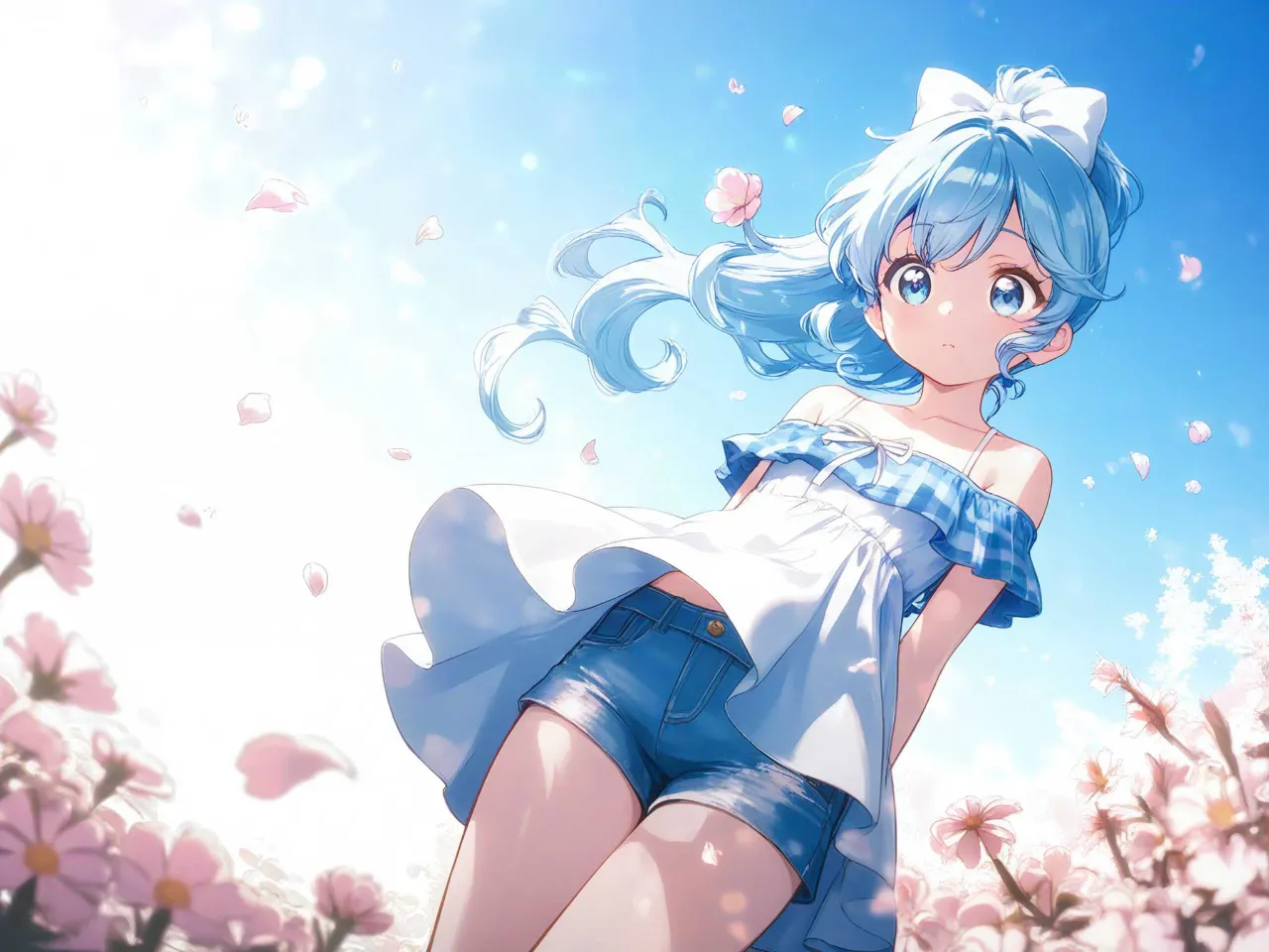 水色と風 — フジなすさんのAIイラスト
