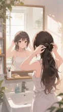 朝の始まり 朝の支度