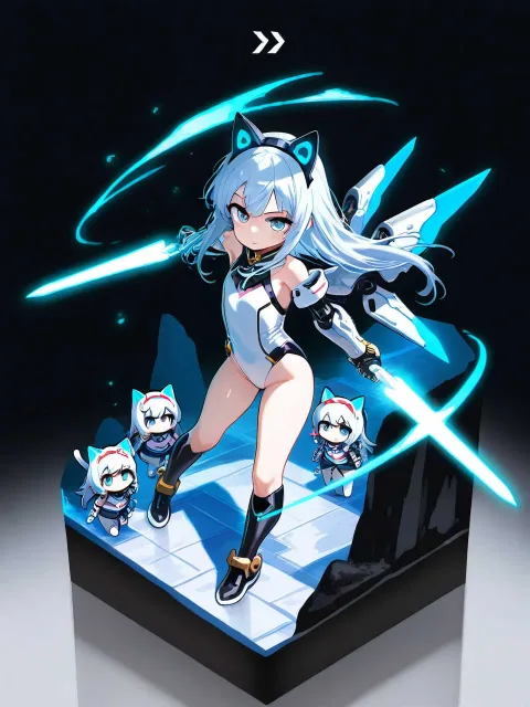 ミニチュアメカ娘さん