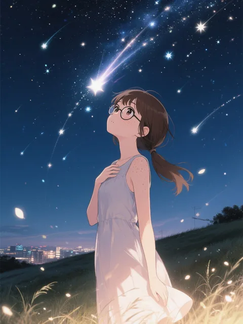 星降る夜