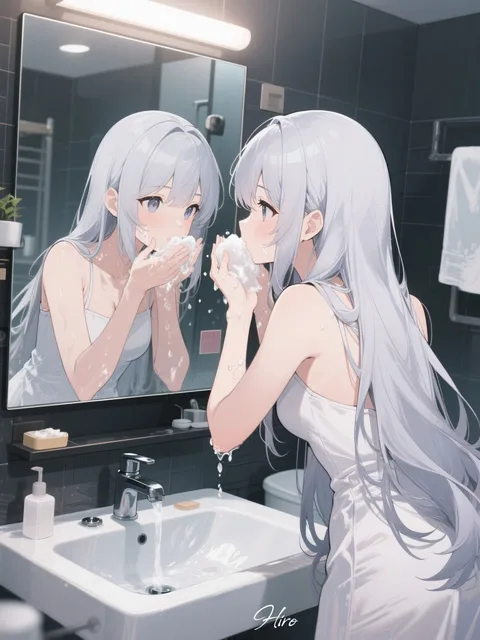洗顔