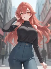 お待たせー💕待った？💕 — まゆうさんのAIイラスト