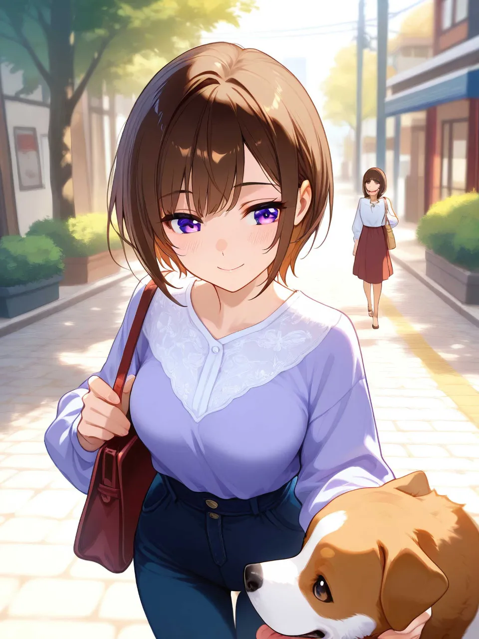 いぬ派🐕 ͗ ͗ ͗ — TAN2kunさんのAIイラスト