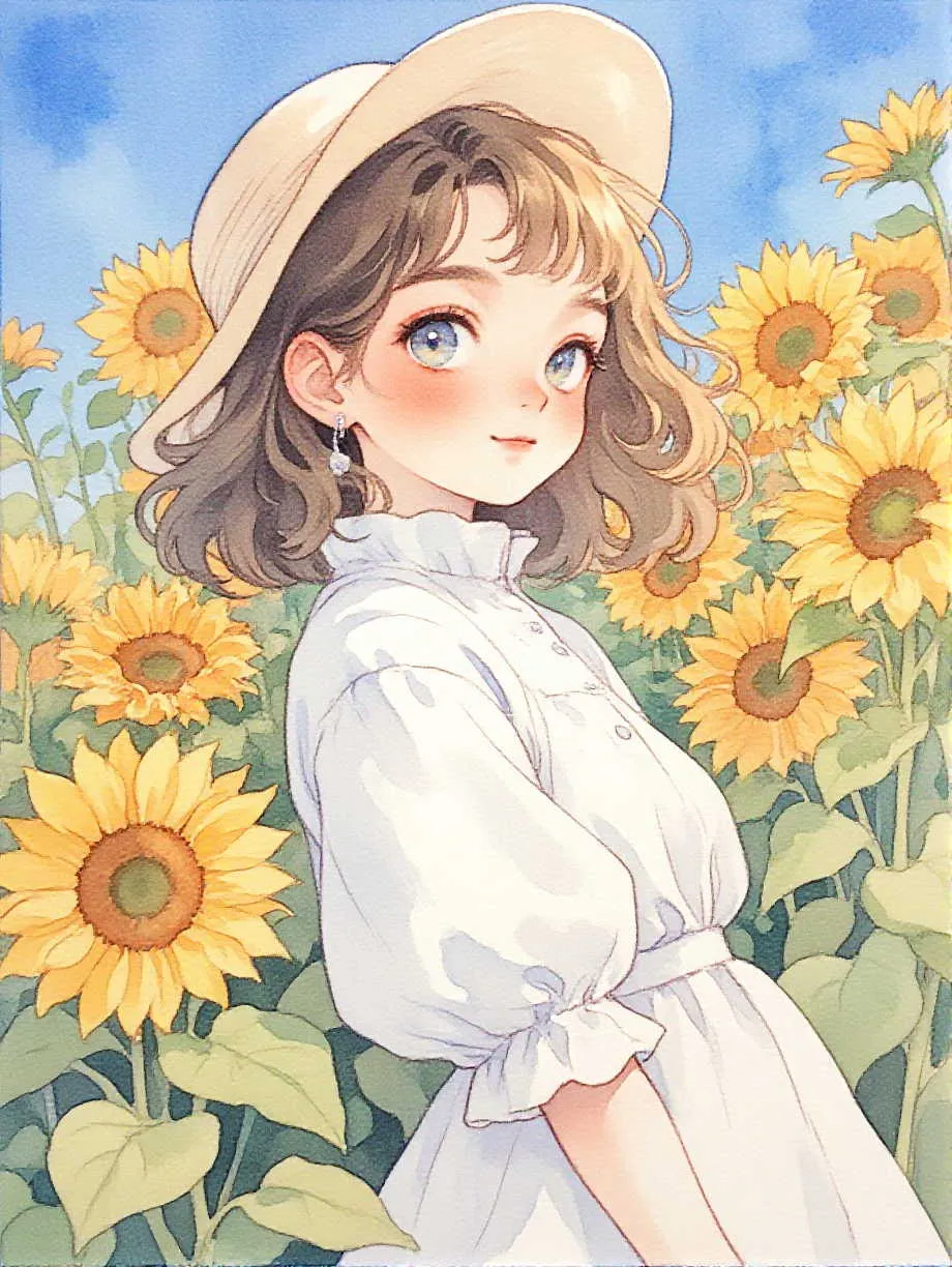 ヒマワリ畑