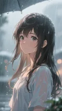 終わらない雨の中で·今宵チャレンジ の投稿作品