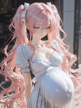 光が好きな妊婦さん🏖️🩵🥰 — yukino🩷❤️さんのAIイラスト
