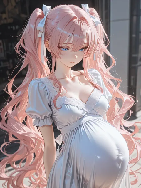 光が好きな妊婦さん🏖️🩵🥰