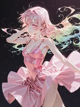 幻想と美しさの狭間 — 555-llさんのAIイラスト