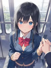 黒髪少女② — 駅イラストのAIイラスト|SUPPART