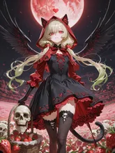 Strawberry🍓Moon — 緋鞠さんのAIイラスト