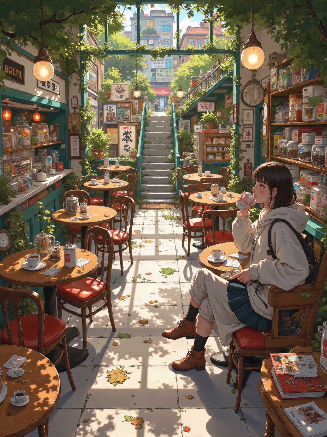 透き通るイラスト - 画像生成チャレンジ / sakurawhite