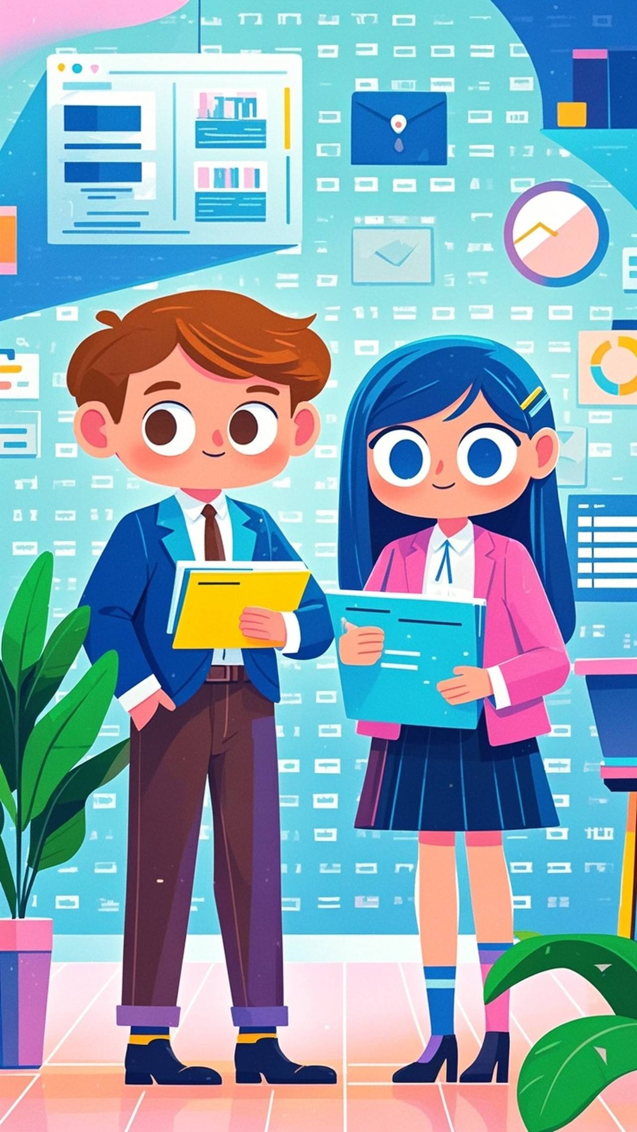 SUPPART の AI イラスト