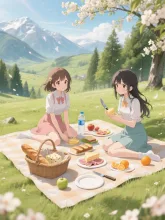 春のピクニック②