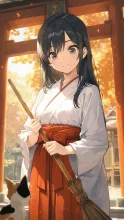 巫女 vs シスター·和か洋か の投稿作品