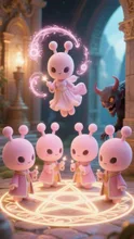 サパリアン結界魔法詠唱中…後ろ！