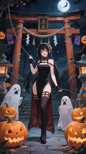 「御鏡 陽(みかがみ よう」) vs. ハロウィンゴースト