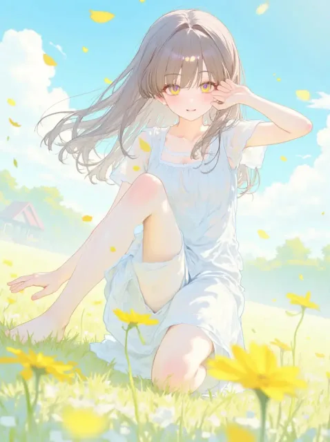 夏祭りの少女