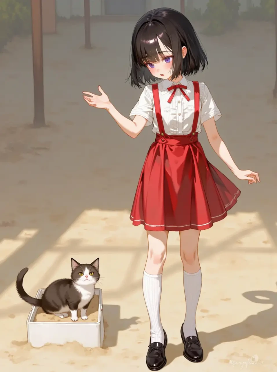 猫用トイレの花子さん