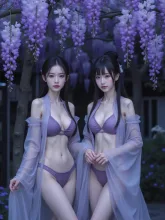藤棚の美女No.2