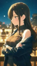 借りた上着·肌寒い夜に の投稿作品