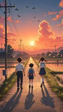 影が凄く長かった事は覚えてる…が今はそんな時間に帰れないよ〜‼️