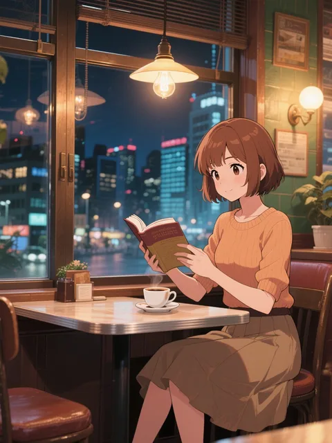 きらめくカフェ