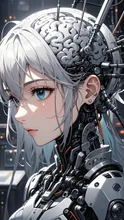 メカニカルブレイン — リトルさんのAIイラスト