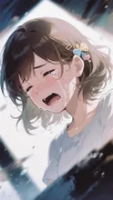 なみだがお — Red EyeさんのAIイラスト