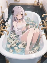 宝くじに当たった初夢