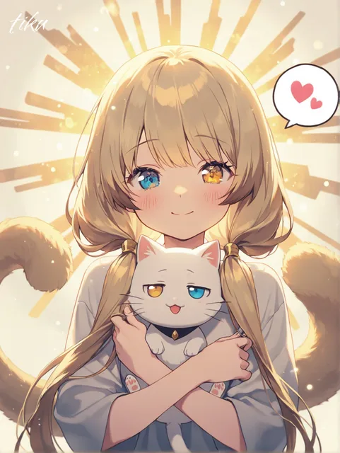 「いつも一緒なの~🎶🐱にまにま」