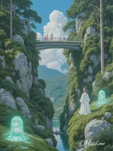 精霊が住む世界 — miiiiiihoooさんのAIイラスト