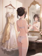 お姫様の朝支度②