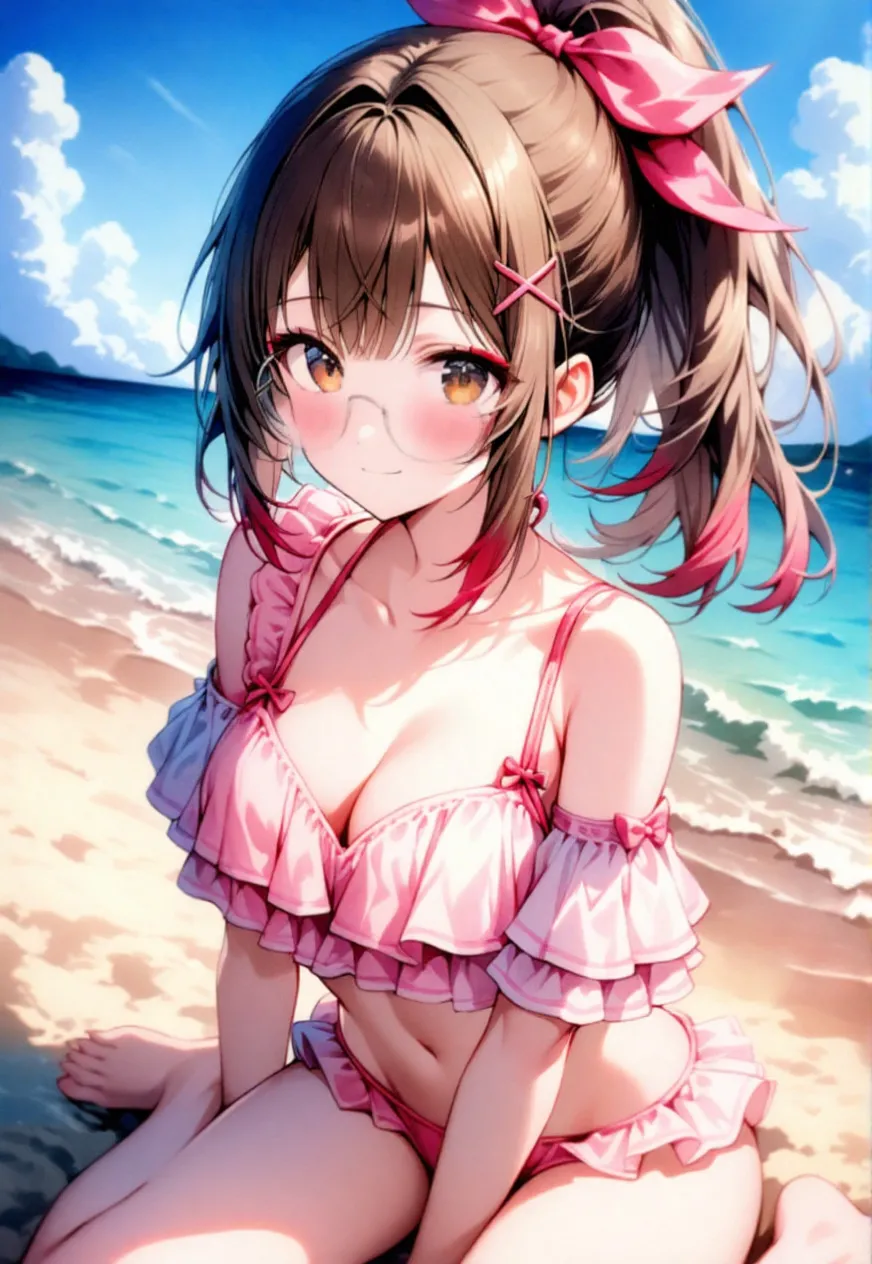 おすわり菜摘。