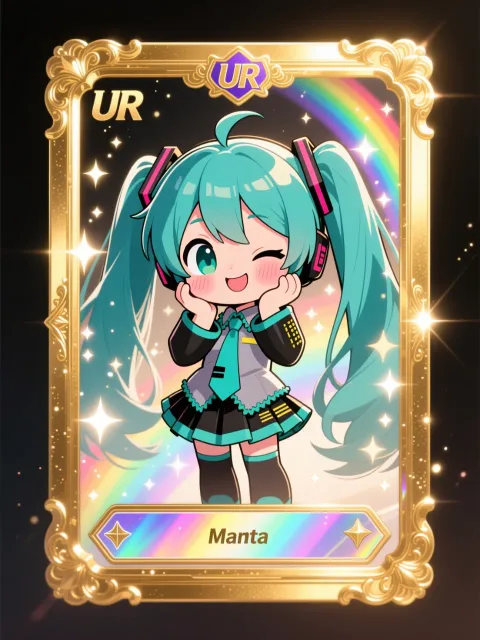 初音ミク(この作品のプロンプト無料で公開しています。)