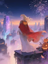 ハロウィンの貴婦人 — SUPP24187848さんのAIイラスト