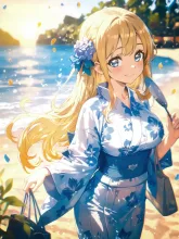 夏旅ガール·潮風とはじける笑顔 の投稿作品