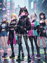 美少女メタバース戦士 — 妃鳥🌙凜さんのAIイラスト