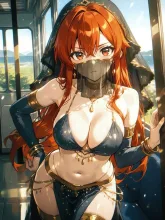 妖艶なベリーダンサー