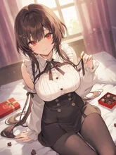 チョコそれとも私？