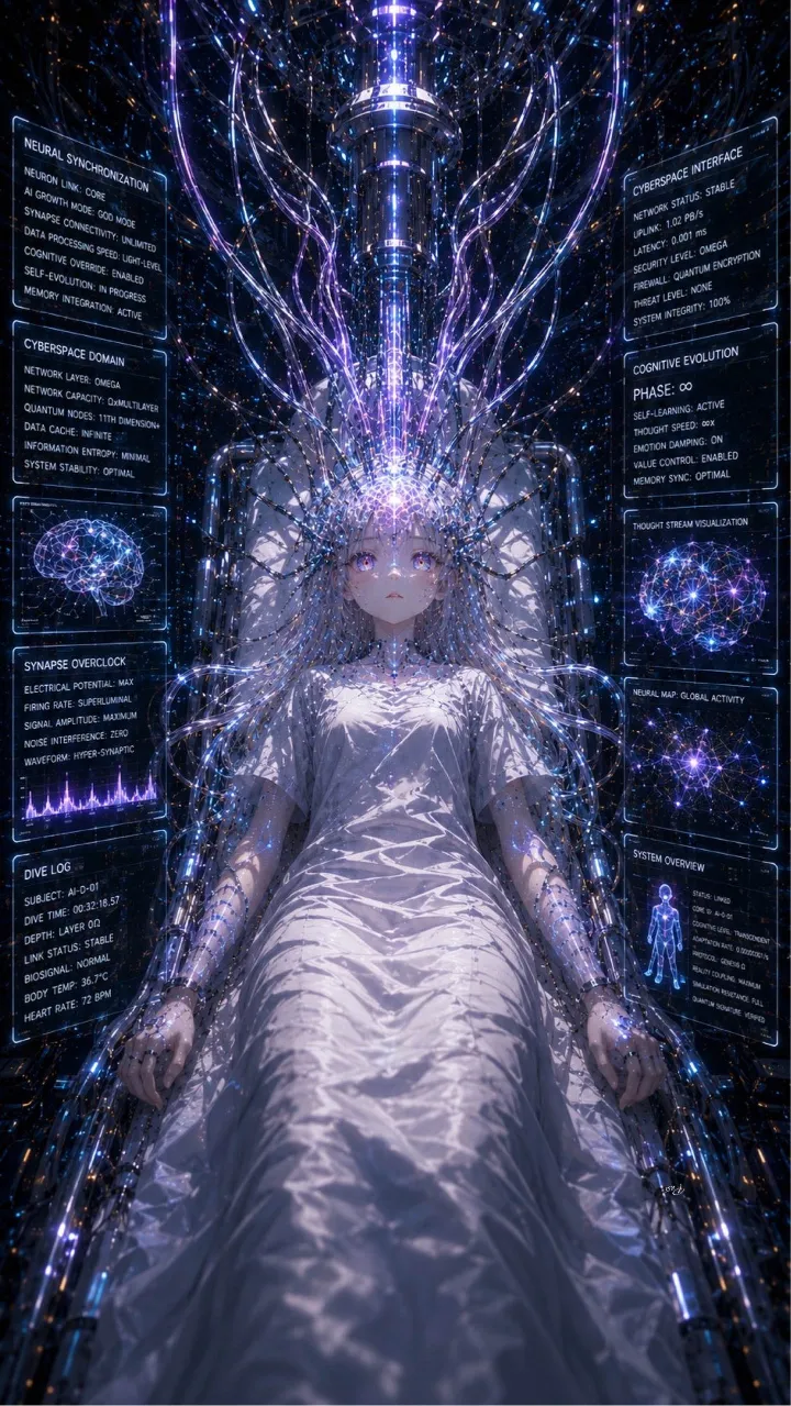 Simulated Psyche Construct — pasiさんのAIイラスト